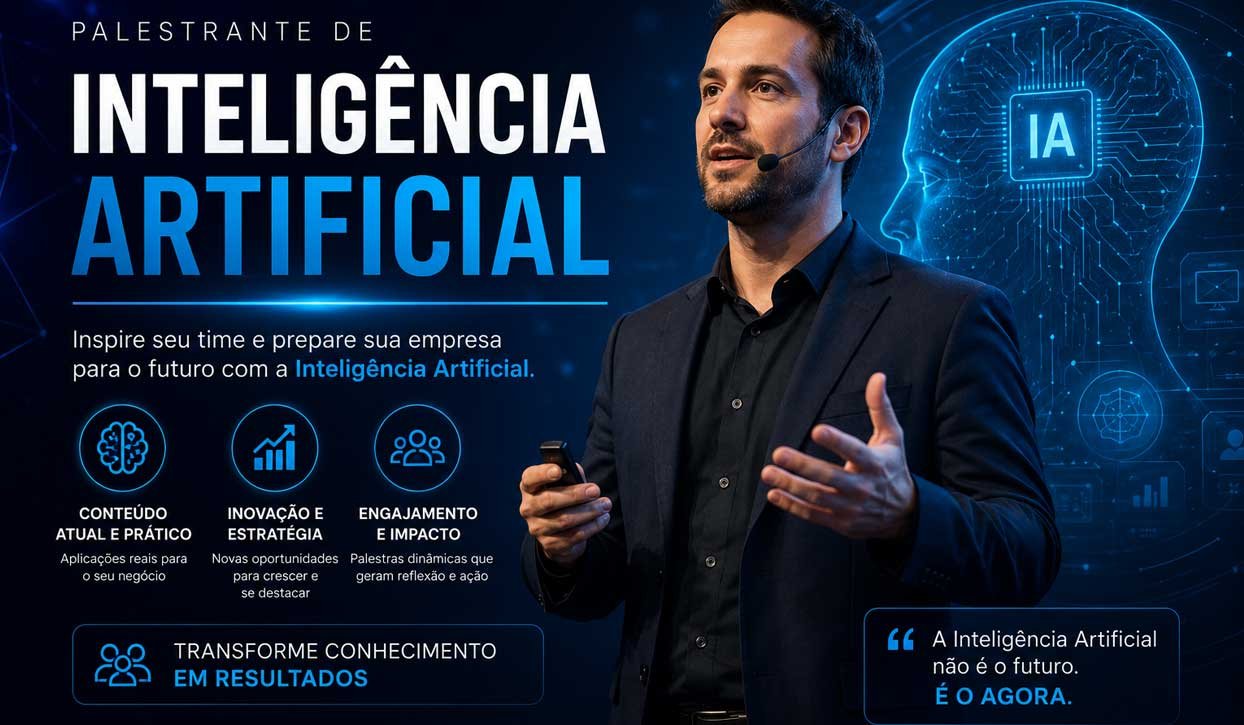Palestrante de Inteligência Artificial